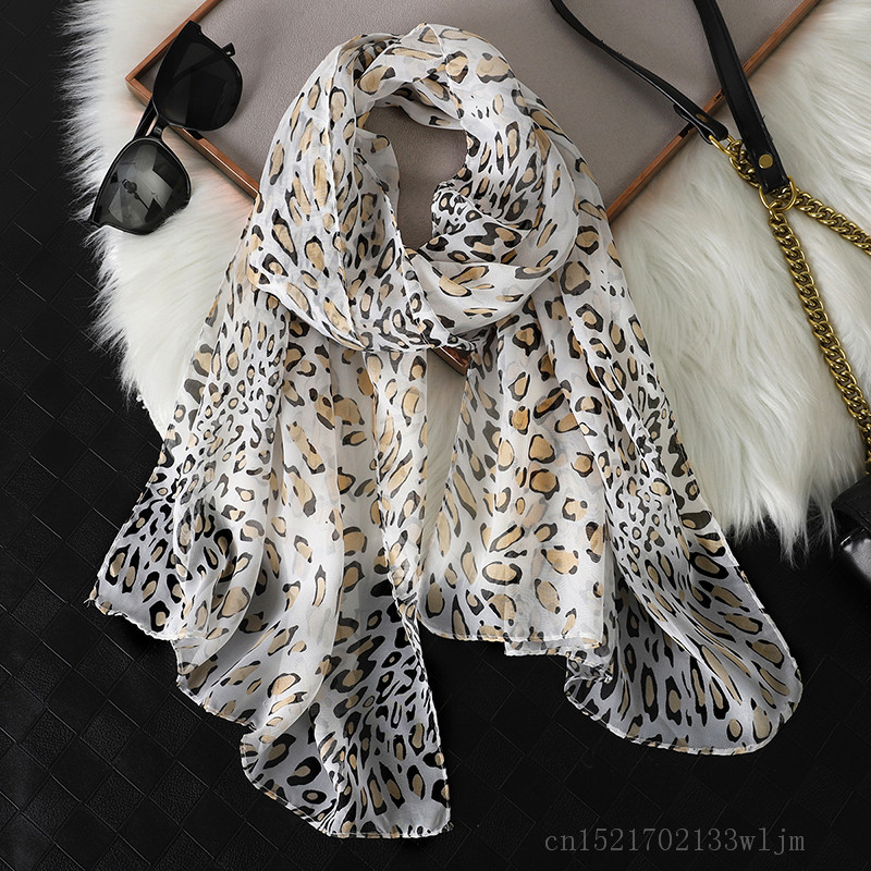 Face Scarf Mask - وشاح حجاب شيفون مطبوع على شكل