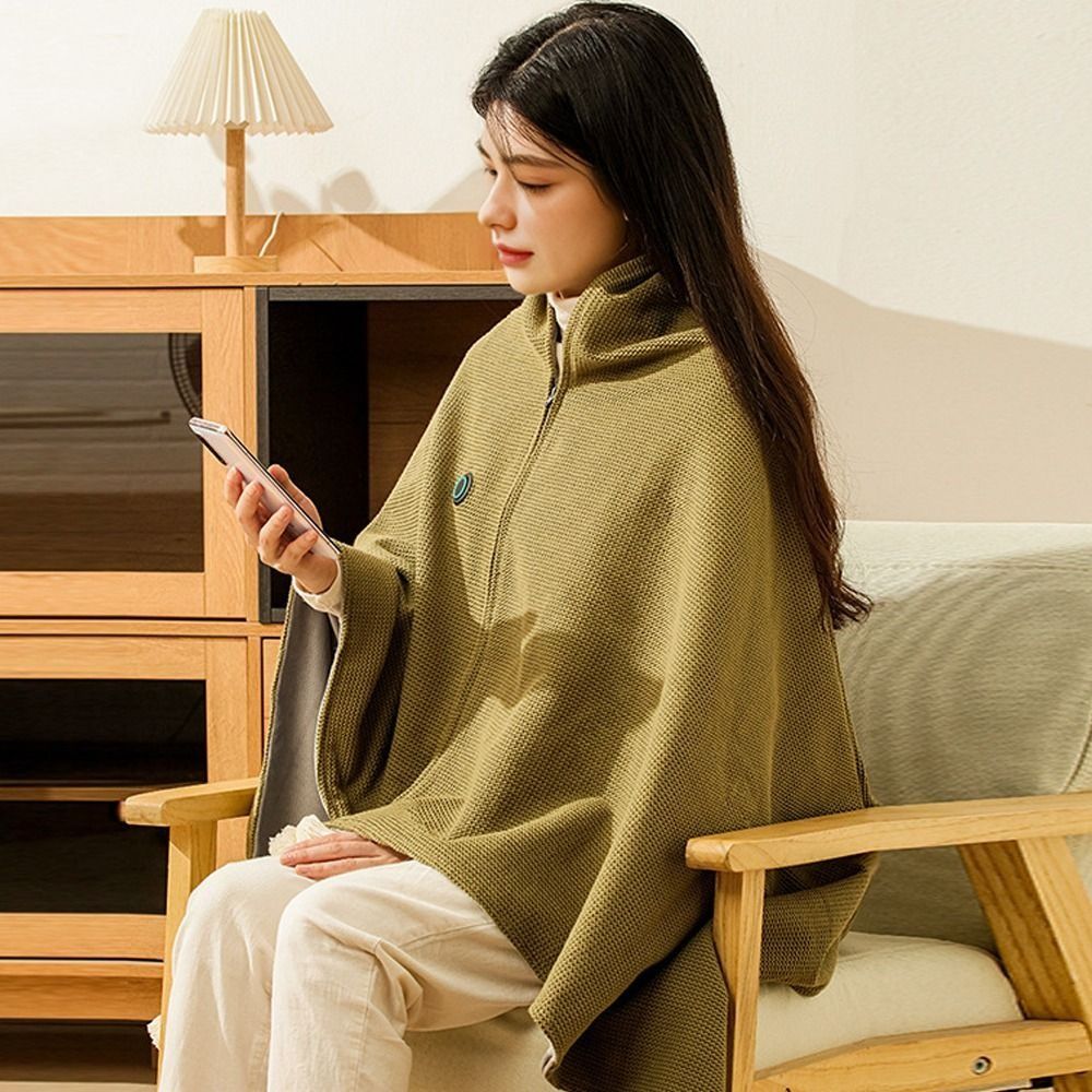 Woven Scarf Blanket - بطانية تدفئة كهربائية محمولة بـ 3