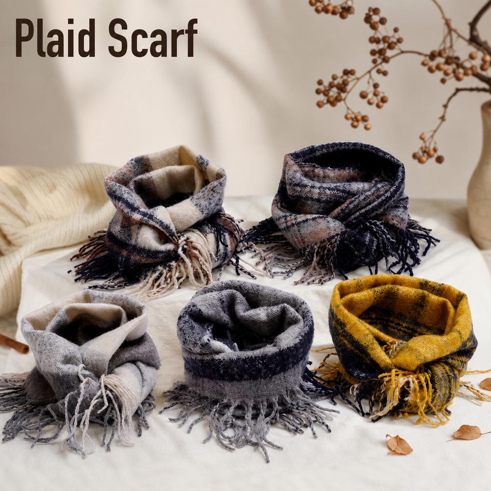 وشاح سميك ناعم مع شراشيب، شال  - مراجعة Pashmina Wrap Large وسعره