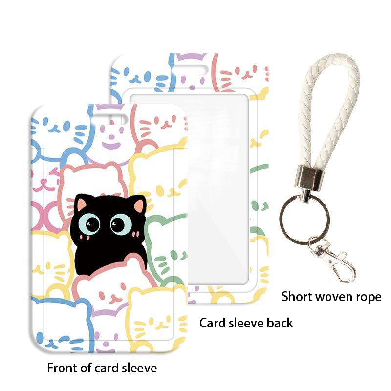 حامل بطاقة القط لطيف للطلاب ،  - مراجعة Lanyard Badge Holder وسعره