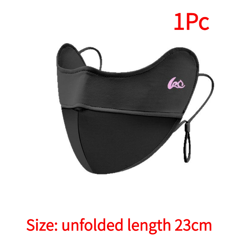 1 قطعة قناع وجه صيفي، غطاء وجه - مراجعة Face Scarf Mask وسعره
