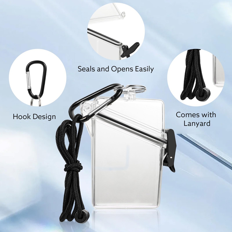 5 قطع حافظة بطاقات هوية مقاومة - مراجعة Lanyard Badge Holder وسعره
