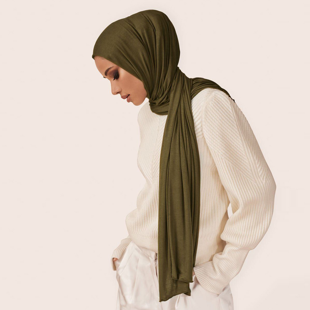 وشاح حجاب نسائي ، وشاح قطني عص - مراجعة Bandana Cotton وسعره